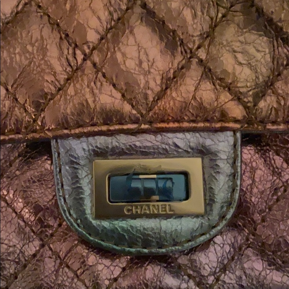 ‼️SOLD‼️NEW 20A CHANEL REISSUE 2.55 RAINBOW MINI - Picture 12 of 14